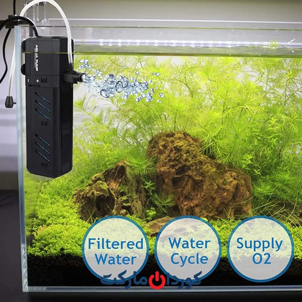 فیلتر تصفیه آب آکواریوم آکوا AQUA مدل HY-800F سفارش آلمان - Image 3
