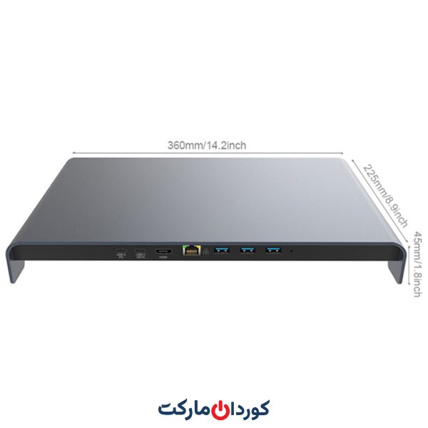 مبدل چند رابط USB افزایش طول رک Vaydeer SZ901 برای لپ‌تاپ