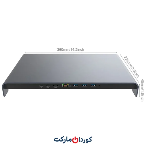 مبدل چند رابط USB افزایش طول رک Vaydeer SZ901 برای لپ‌تاپ