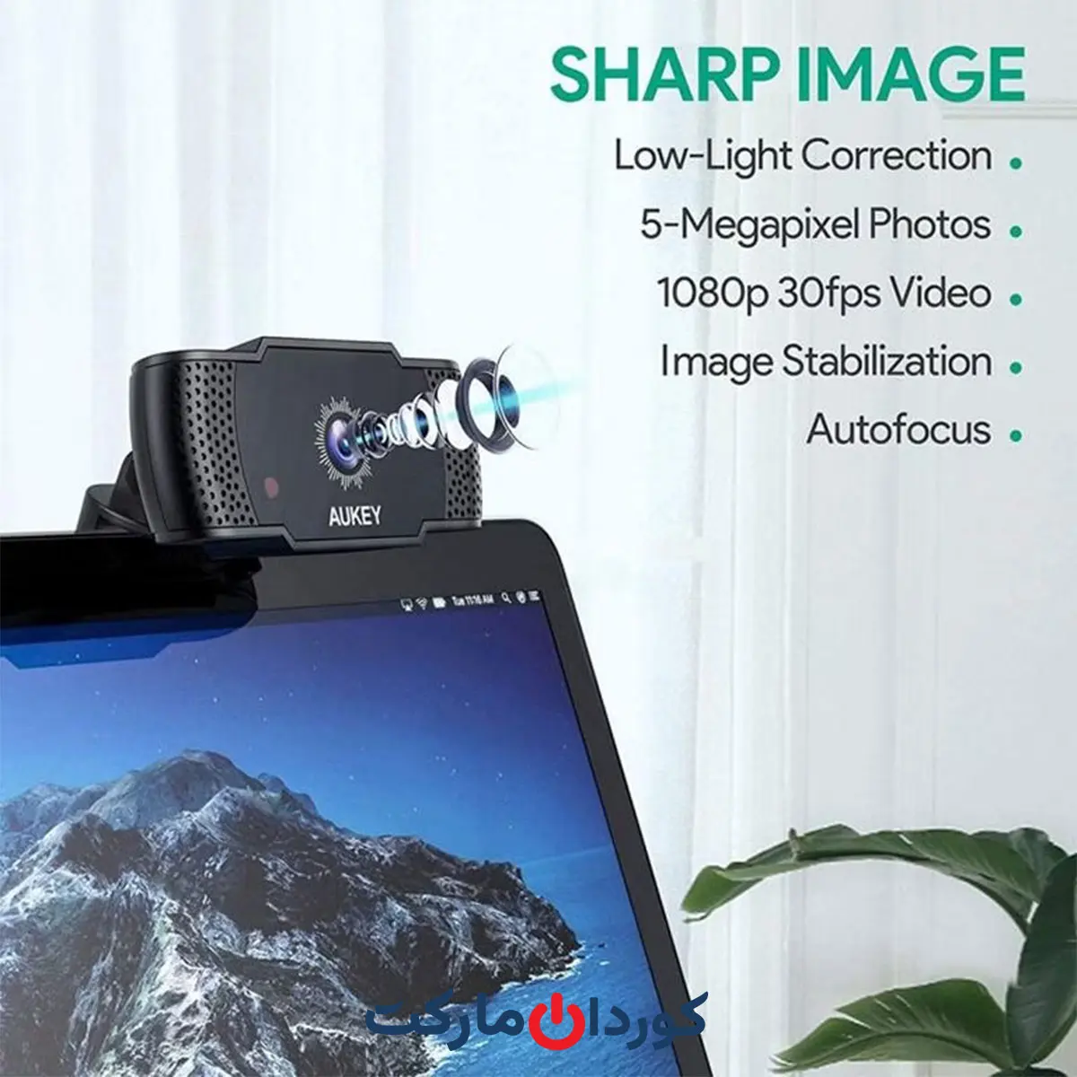 وب کم آکی AUKEY مدل PC-LM4 - Image 2
