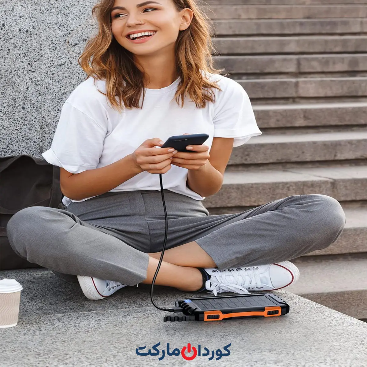 پاور بانک خورشیدی47000 آمپر ضد ضربه و ضد آب safe speed - Image 6
