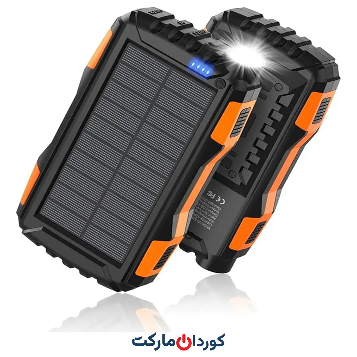 پاور بانک خورشیدی ضد ضربه مناسب برای ios - android