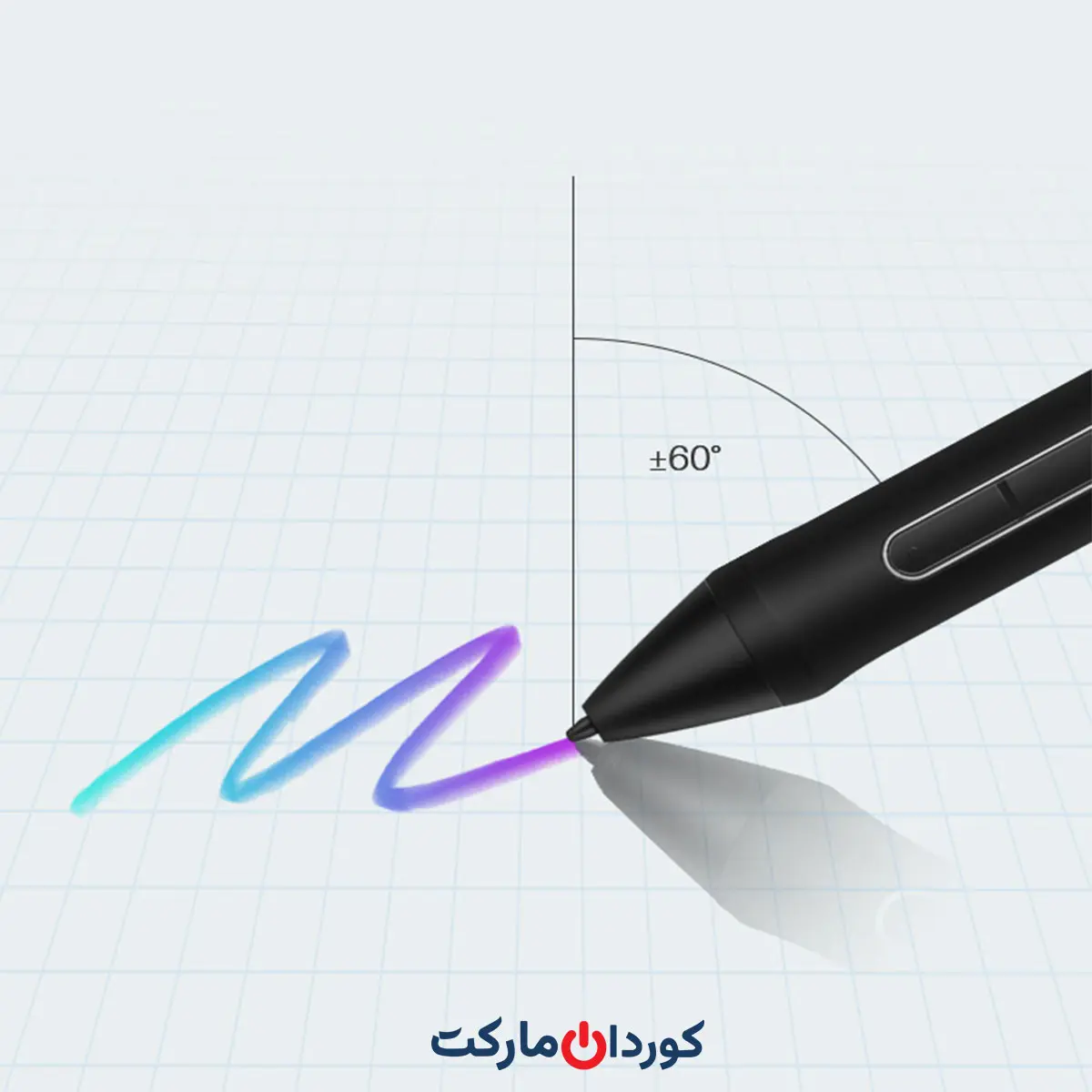قلم نوری و تبلت طراحی هویون HUION KAMVAS Pro16 2.5K QHDمدل gt1602 - Image 17