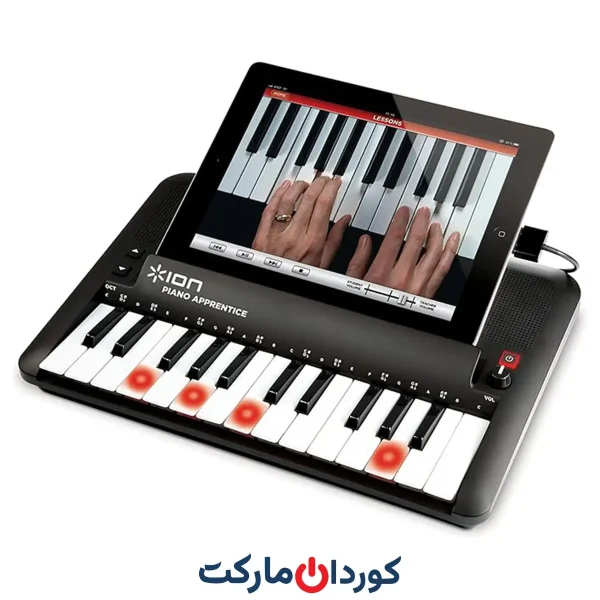 کیبورد چراغ‌دار ۲۵ کلاویه ION Audio Piano Apprentice