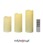 شمع LED سایگونیکس SYGONIX ست 3 عددی