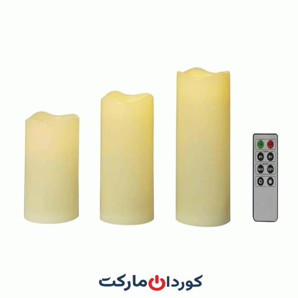 شمع LED سایگونیکس SYGONIX ست 3 عددی