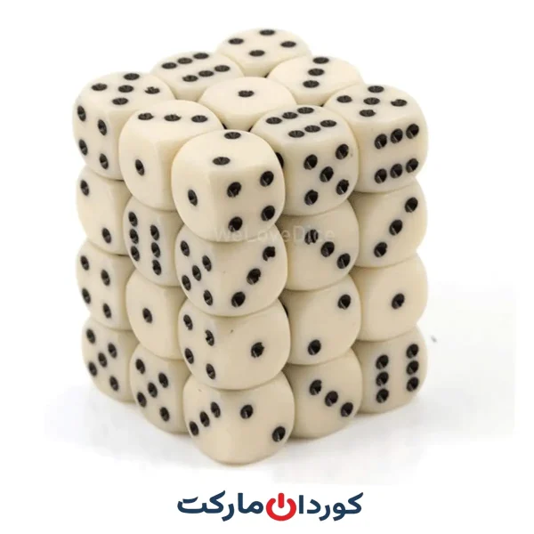 بسته 39 عددی تاس ۶ وجهی سایز 15MM