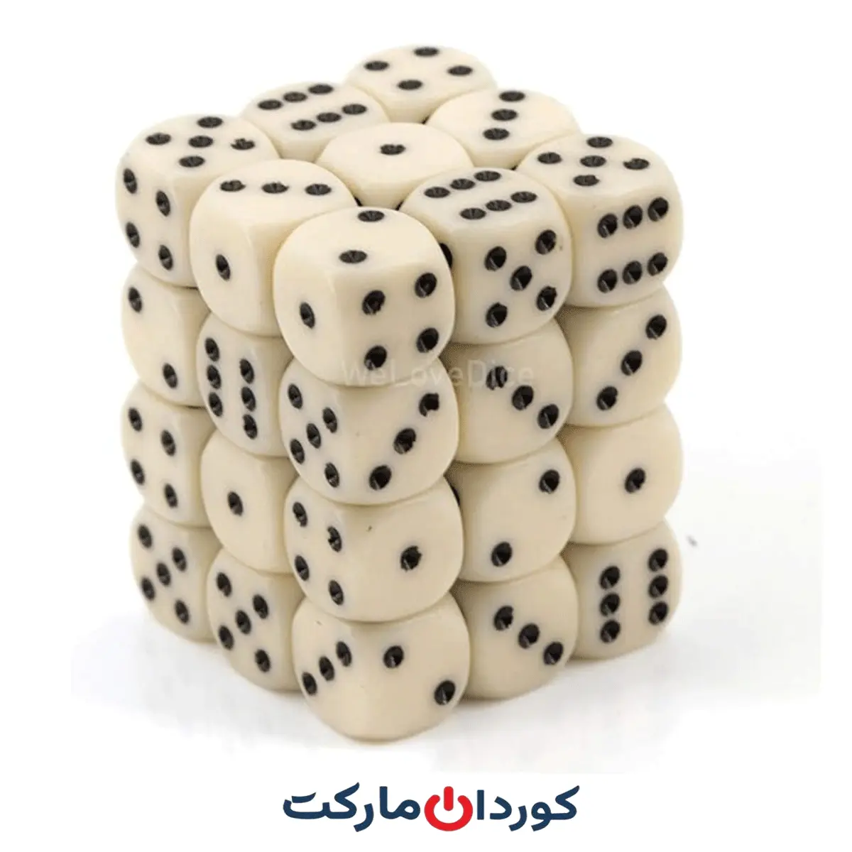 بسته 39 عددی تاس ۶ وجهی سایز 15MM