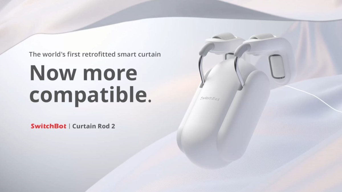 دستگاه کنترل هوشمند پرده جمع کن switchbot curtain مدل Rod - Image 4