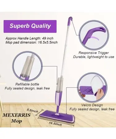 طی زمین شوی اسپری دار مایکروفایبر Microfiber - Image 5
