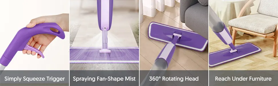 طی زمین شوی اسپری دار مایکروفایبر Microfiber - Image 2