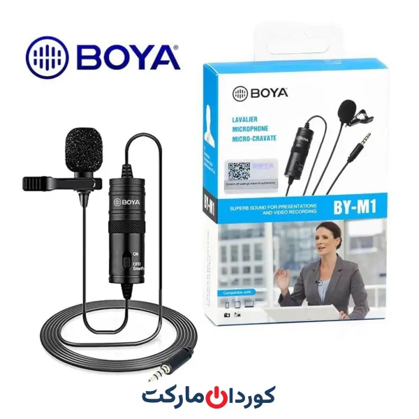 میکروفن یقه ای بویا BOYA مدلBY-M1