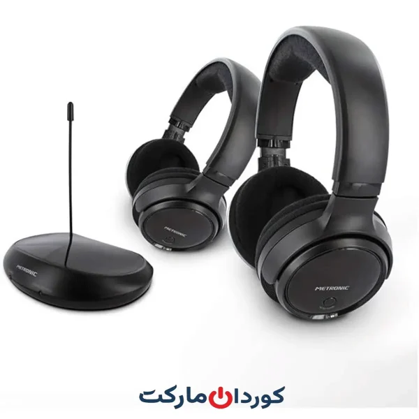 هدفون دوتایی بی‌سیم مخصوص تلویزیون‌ مترونیک Metronic