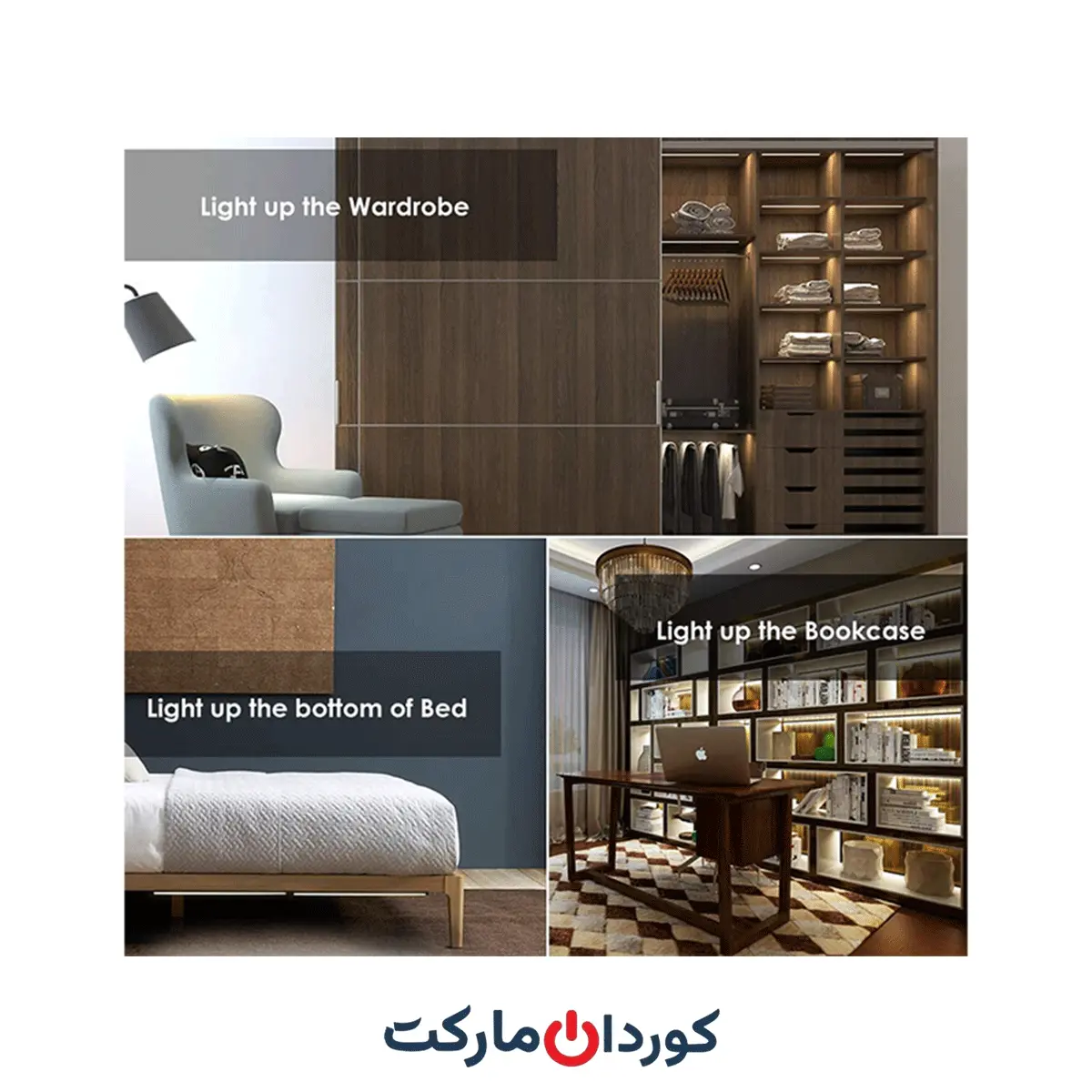 چراغ تکین TECKIN مدل UL22 (پک 3 عددی) استوک - Image 6
