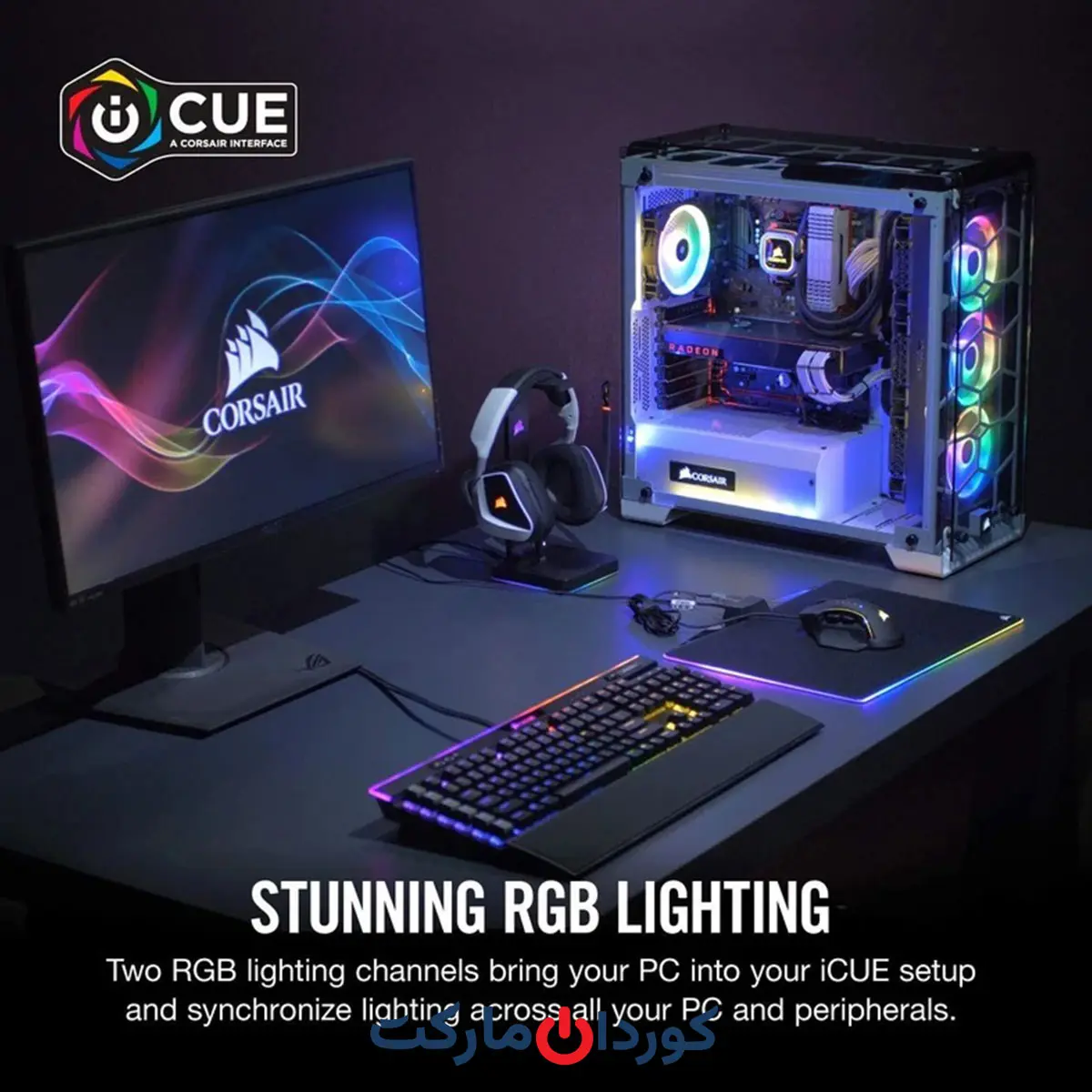 کنترل کننده هوشمند فن کورسیر مدل iCUE Commander PRO - Image 4