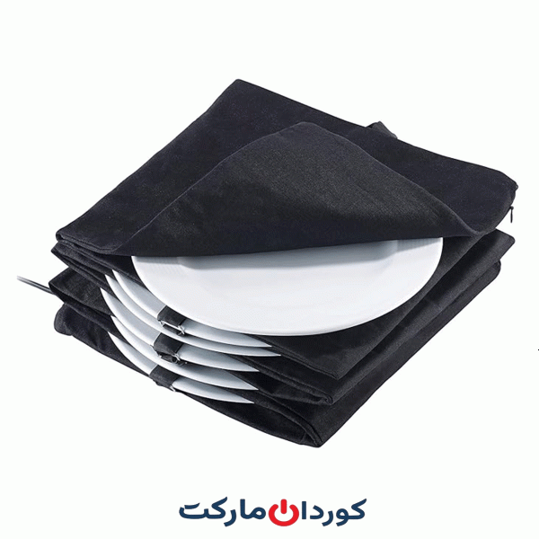 گرم‌کن بشقاب برقی سایز XL برای حداکثر ۱۲ بشقاب