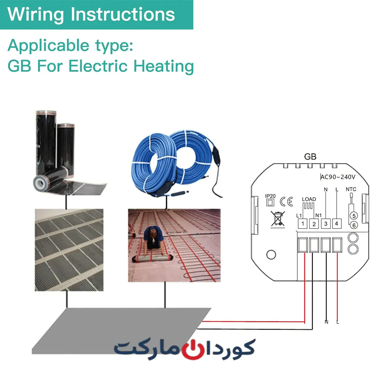 ترموستات هوشمند MoesGo WiFi - Image 6