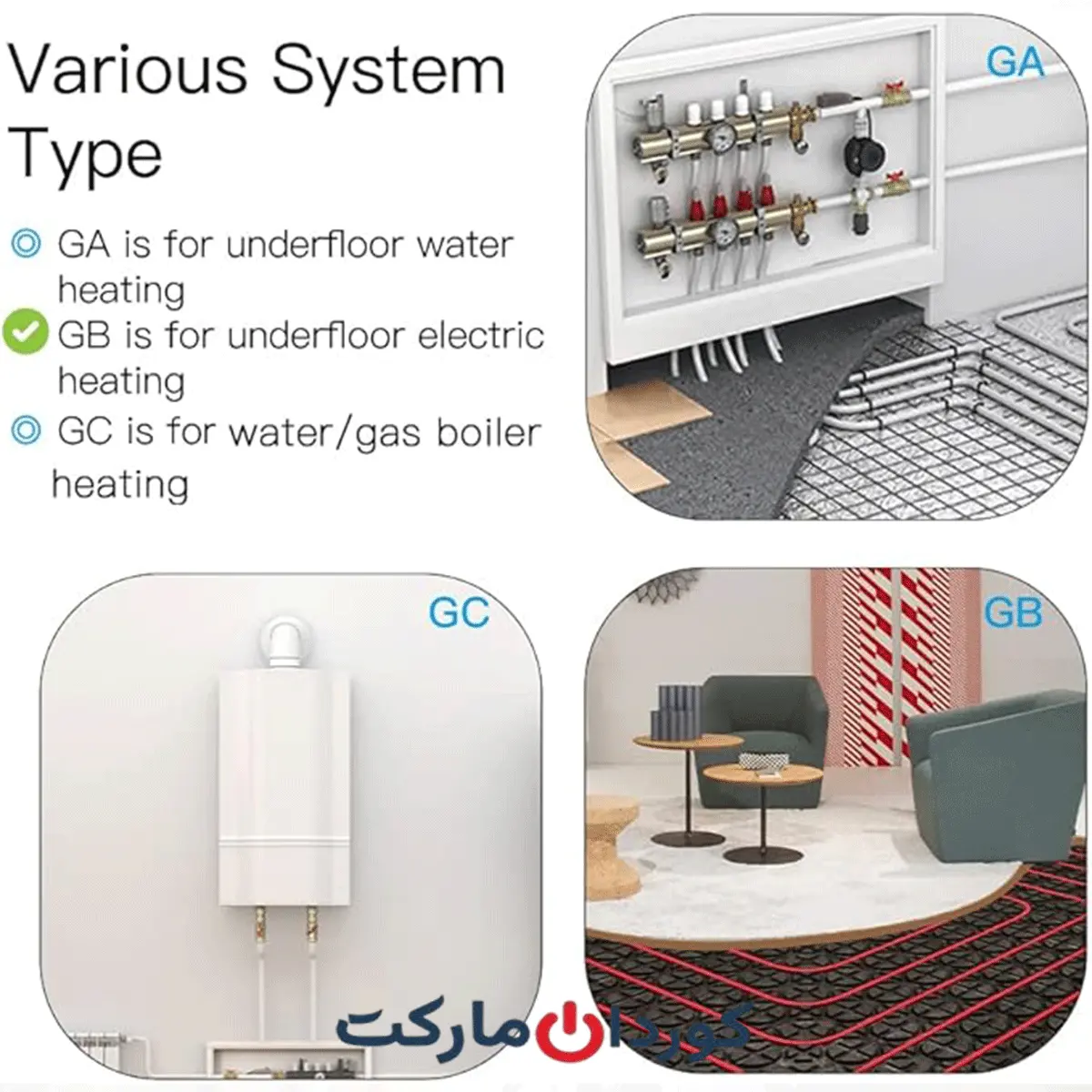 ترموستات هوشمند MoesGo WiFi