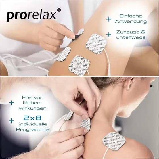 دستگاه الکتروتراپی(فیزیوتراپی) پرورِلاکس آلمان PRORELAX TENS + EMS Duo - Image 4