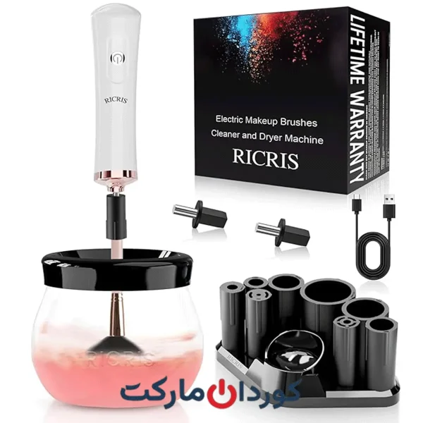 دستگاه شستشو و خشک کننده براش آرایشی پریمیوم قابل حمل