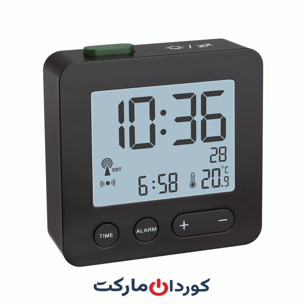 ساعت زنگ دار دیجیتال کنترل رادیویی TFA