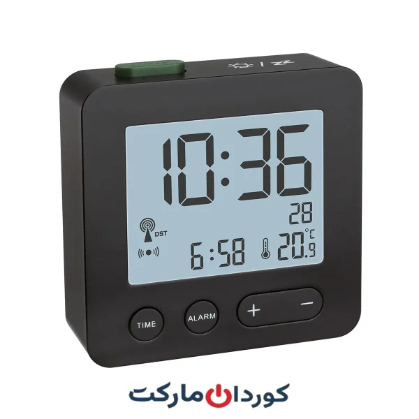 ساعت زنگ دار دیجیتال کنترل رادیویی TFA