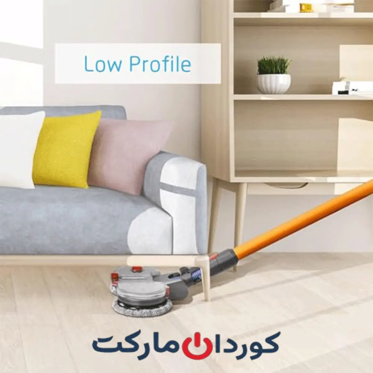 سری طی جارو شارژی دایسون اورجینال Dyson v7 v8 v10 v11 v15همراه مخزن آب - Image 6