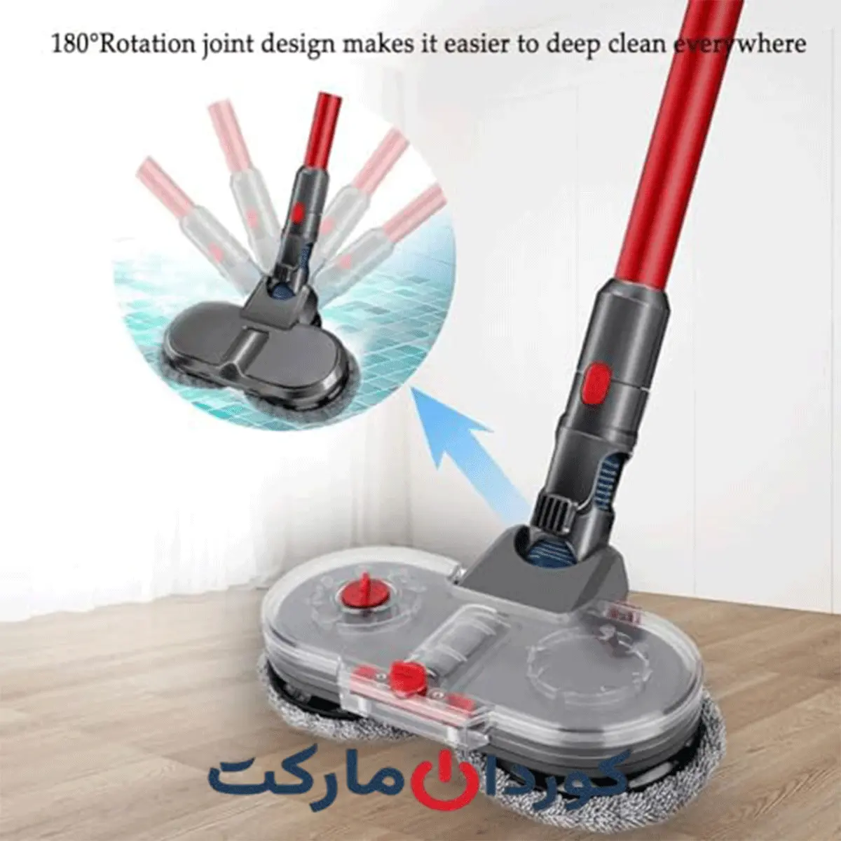 سری طی جارو شارژی دایسون اورجینال Dyson v7 v8 v10 v11 v15همراه مخزن آب - Image 5