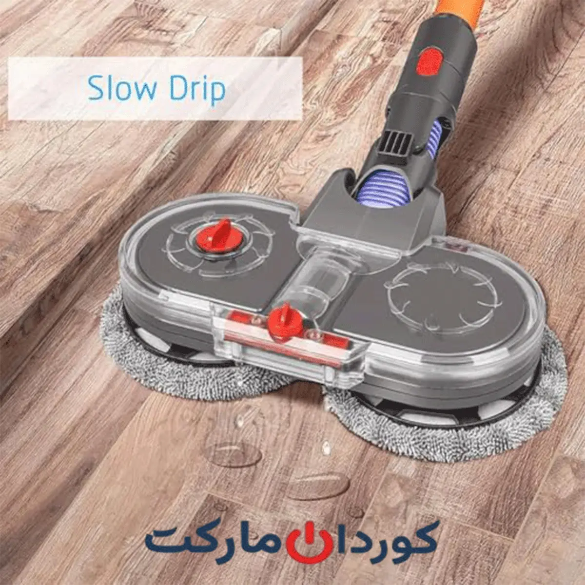 سری طی جارو شارژی دایسون اورجینال Dyson v7 v8 v10 v11 v15همراه مخزن آب - Image 4
