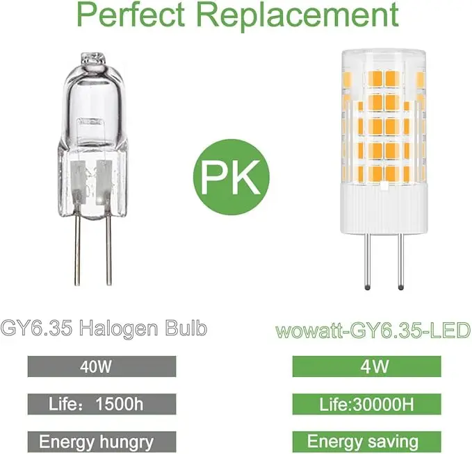 مجموعه 4 عددی لامپ های LED ولت 4 مدل E14T2878 - Image 3