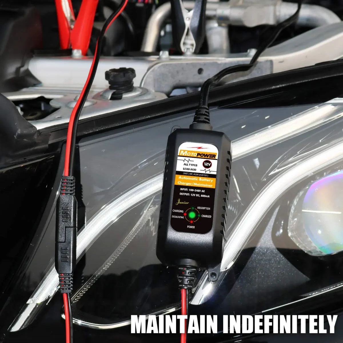 نگهدارنده باتری تمام اتوماتیک MOTOPOWER