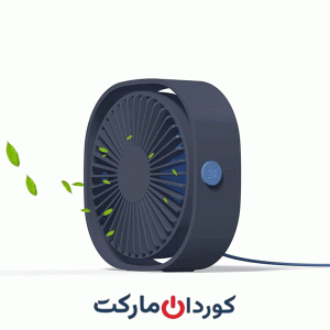 پنکه رومیزی کوچک قابل حمل مشکی 3 سرعته