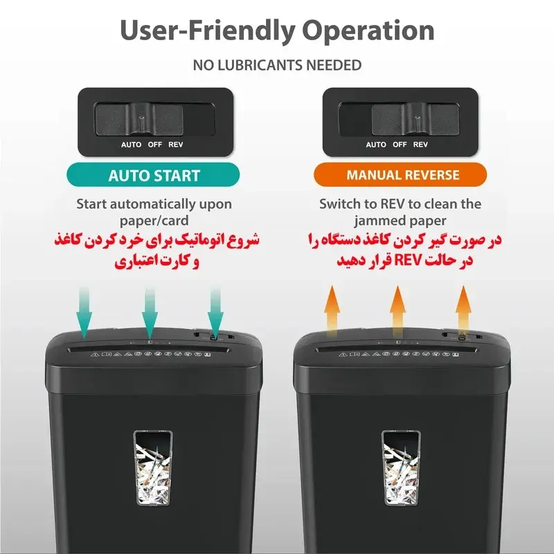 کاغذ خردکن هاما HAMA مدل S7CD - Image 9