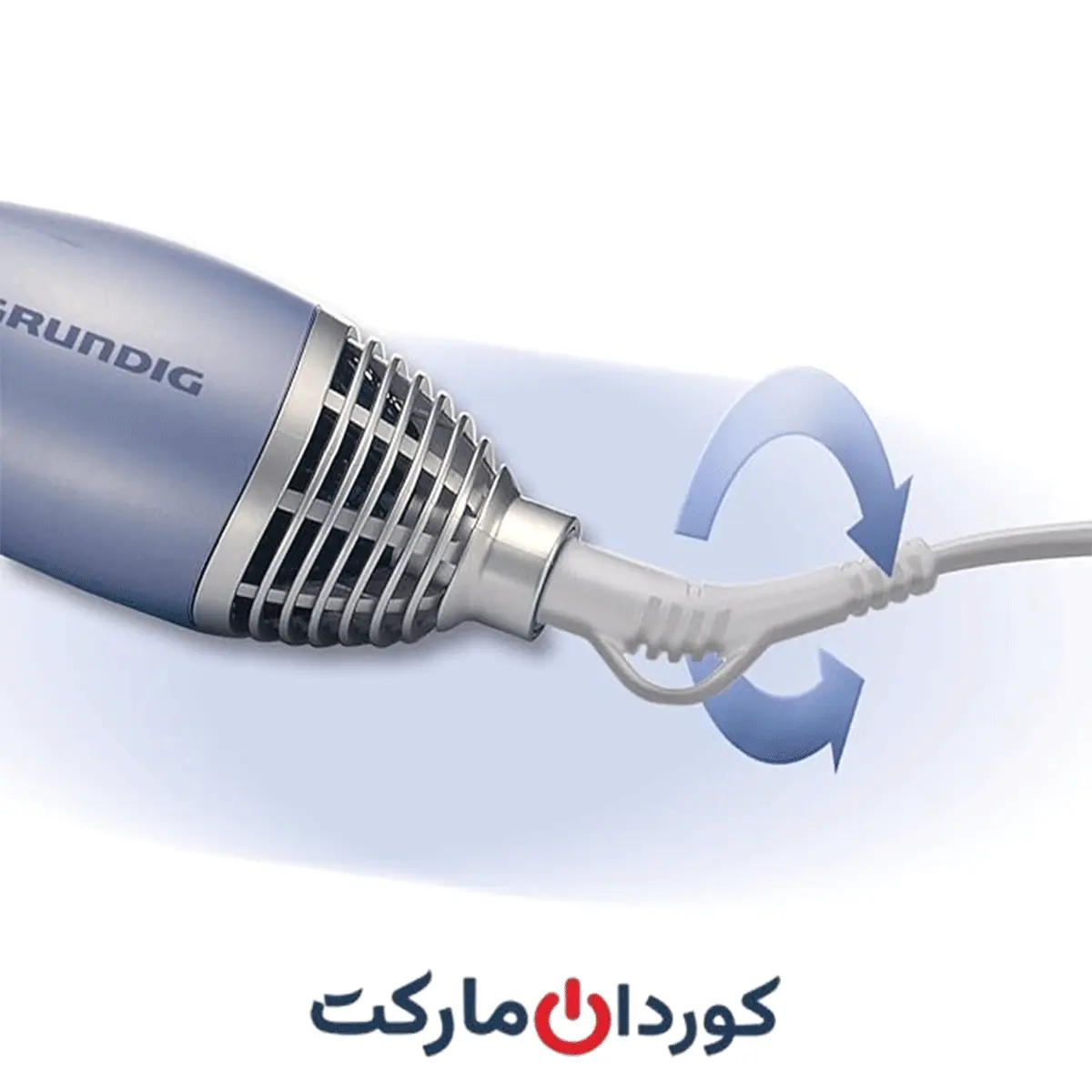 سشواربرس دار حالت دهنده مو گروندیگ آلمان اورجینال Grundig HS5523 - Image 2