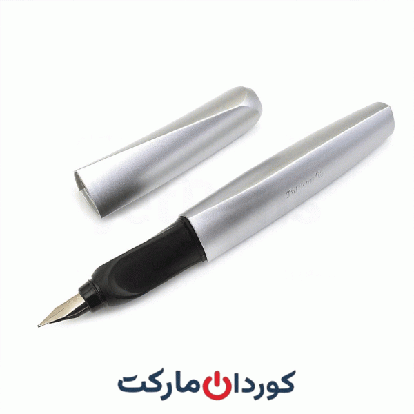 خودنویس پلیکان PELIKAN مدل Twist P475M- نقره‌ای