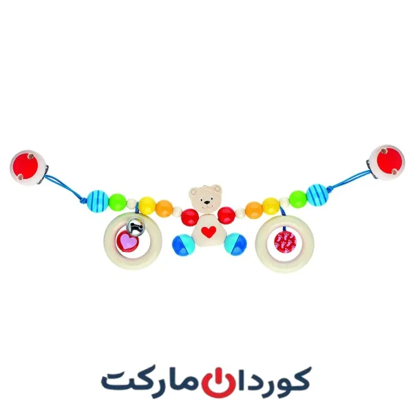 زنجیر کالسکه طرح خرس قلبی هایمس Heimessمدل 763850 با گیره