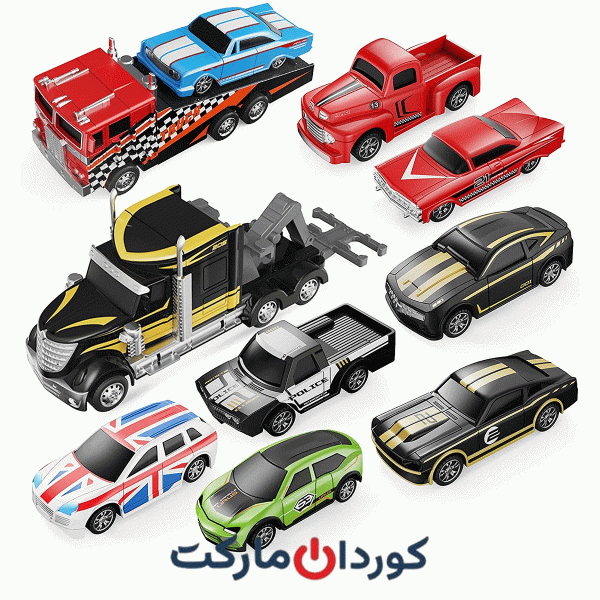 ست 10 عددی ماشین TOY CAR سفارش آلمان