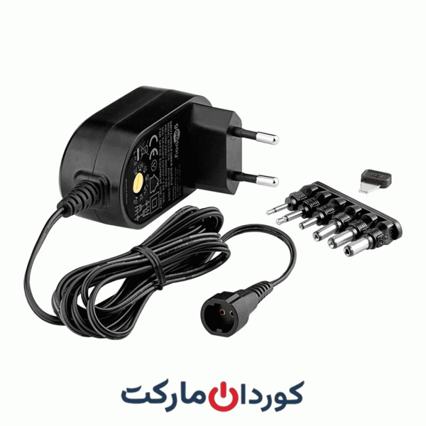 منبع تغذیه یونیورسال Goobay 3 V - 12 V (۶ سری)