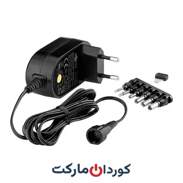 منبع تغذیه یونیورسال Goobay 3 V - 12 V (۶ سری)