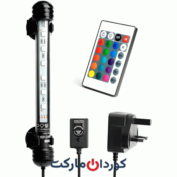 چراغ آکواریوم NICREW نیکرو RGB سایز 18CM مدل TP-6T