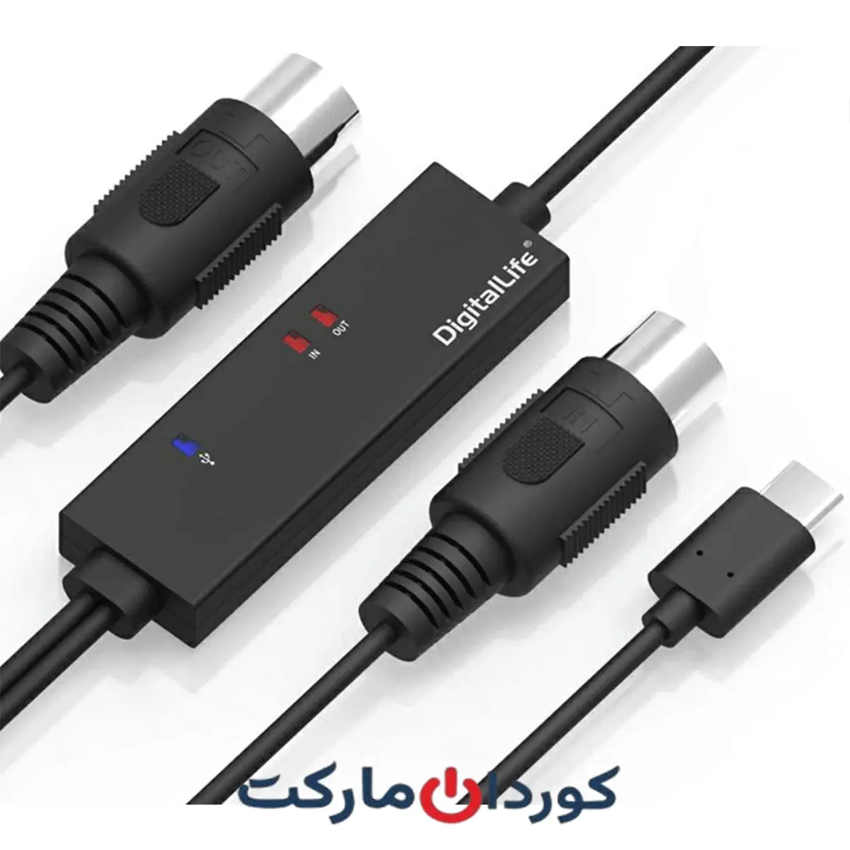 کابل MIDI USB-C دیجیتال لایف مدل MIDI-C01