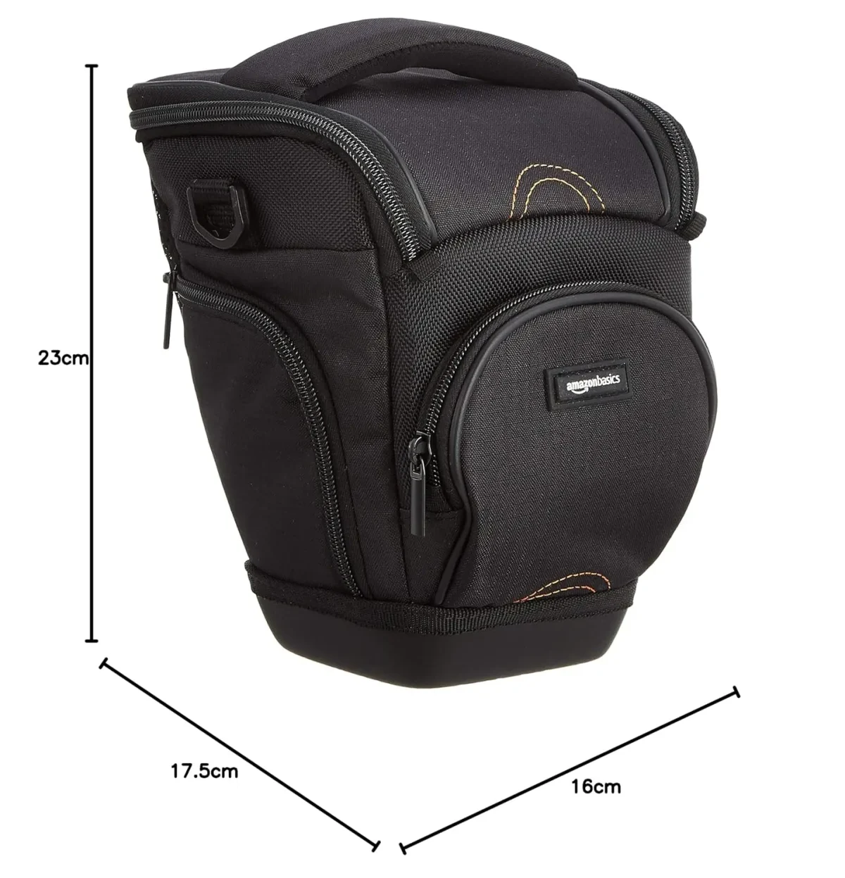 کیف دوربین آمازون بیسیک هولستر AmazonBasics Holster برای دوربین‌ های DSLR (مشکی) - Image 3