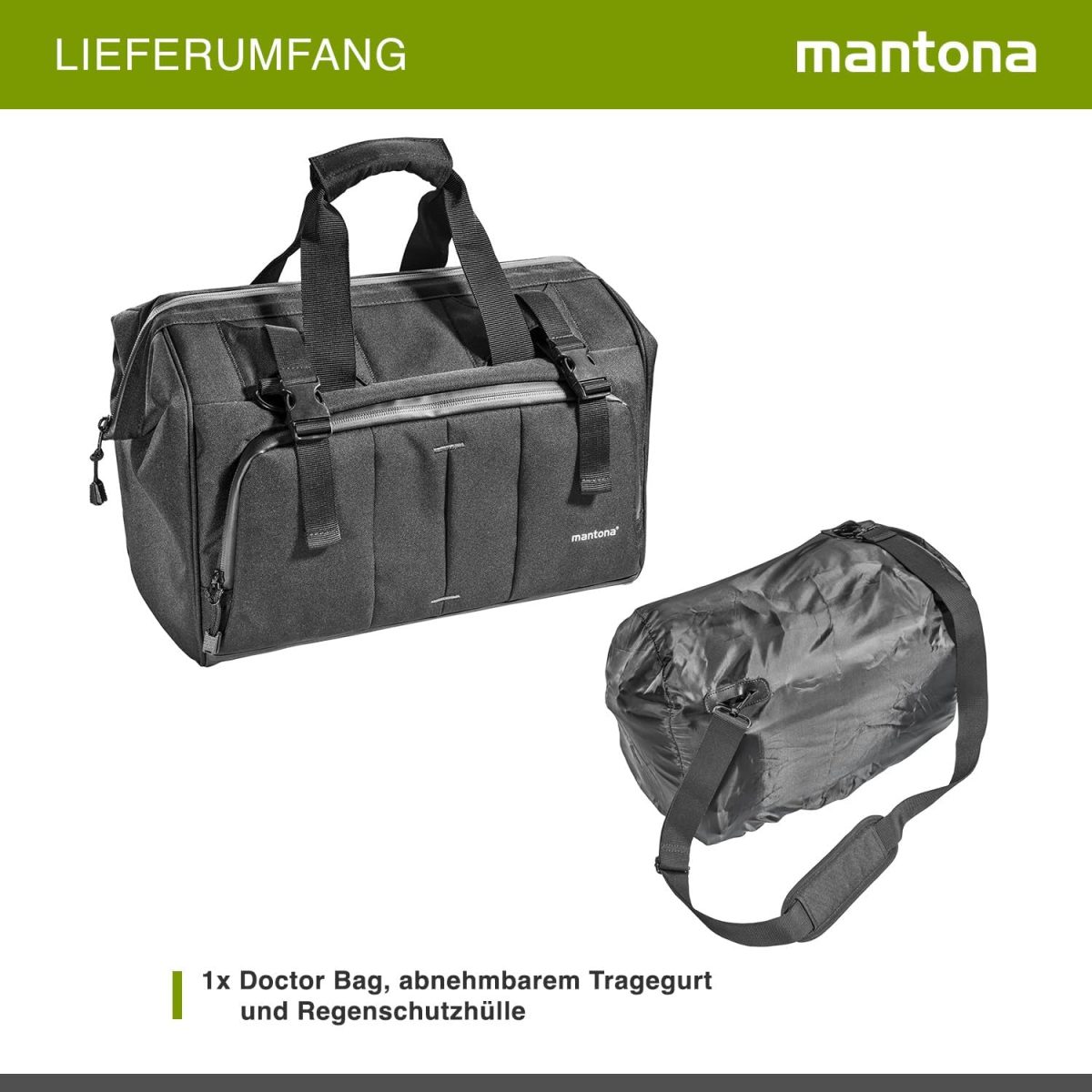 کیف دوربین دکتر مونتانا Mantona Doctor Bag - Image 3