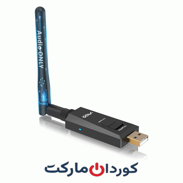 آداپتور صوتی YMOO USB بلوتوث 5.3 برای 2 هدفون بی‌سیم مدل B10PRO