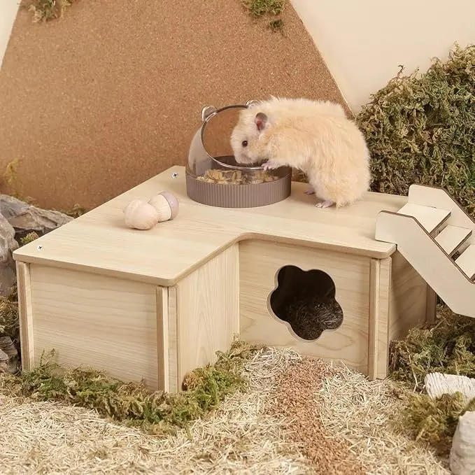 خانه چوبی سه خوابه Marchul مارچول برای همستر - Image 4