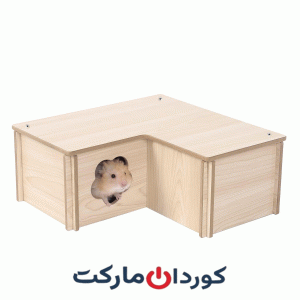 خانه چوبی سه خوابه برای همستر