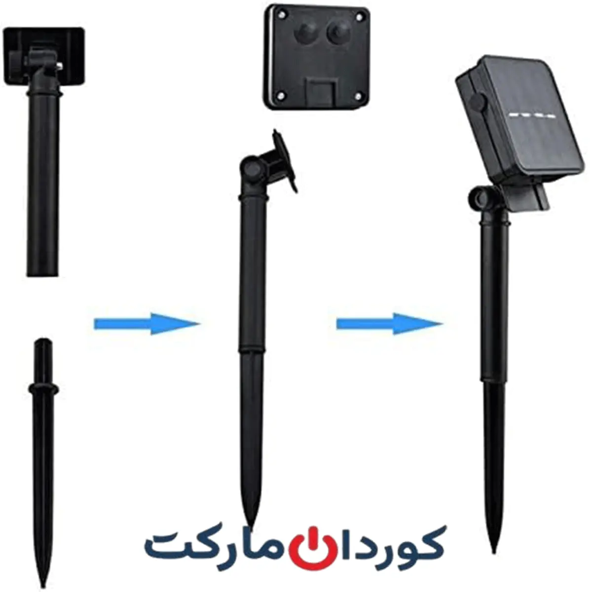 ریسه حبابی با پنل خورشیدی 19 گلوب توپ مناسب برای فضای باز