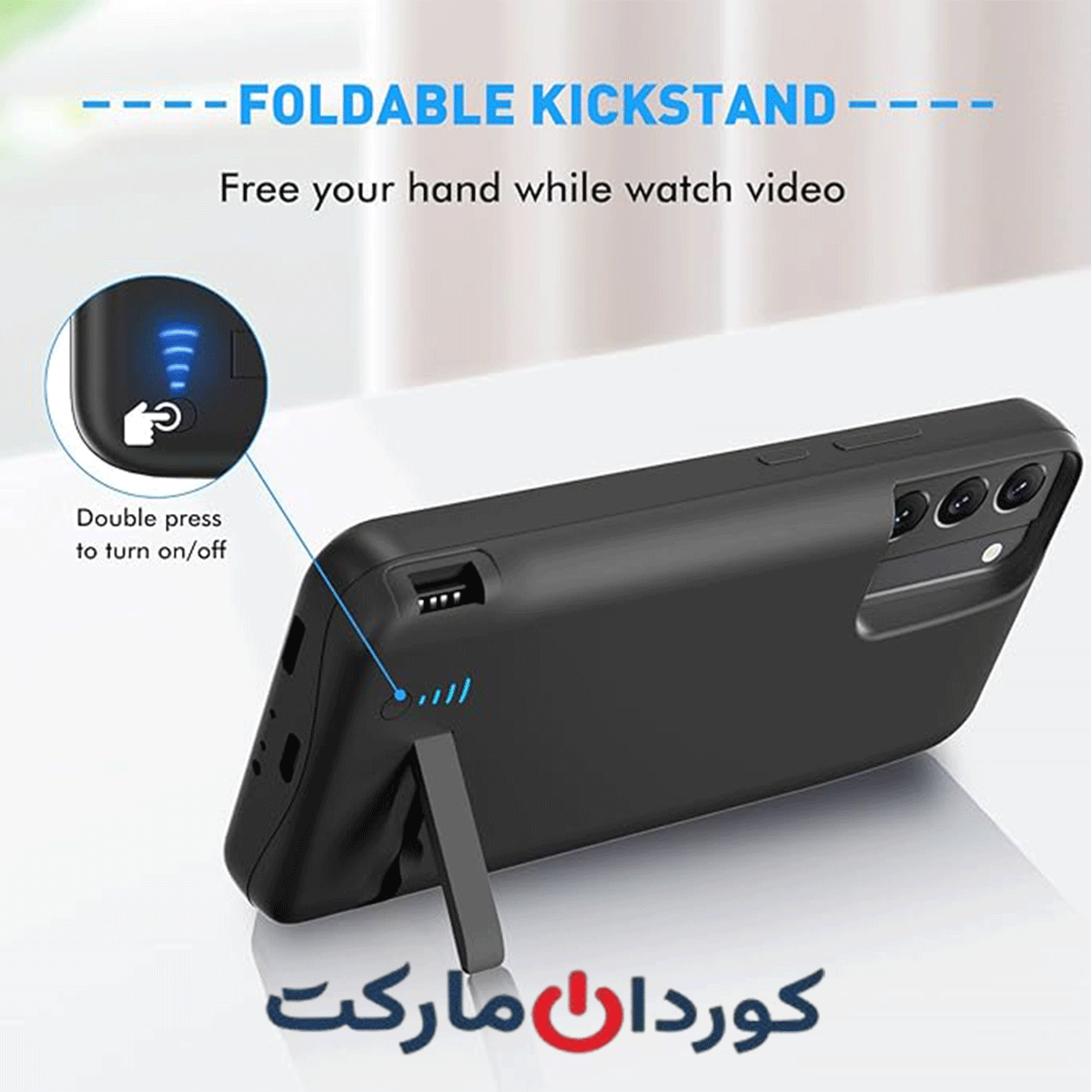قاب باتری Gladgogo برای 4800mAH - GALEXY s22 - Image 4