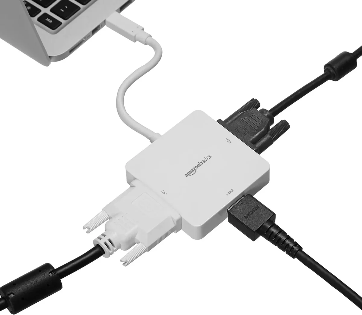 مبدل Mini DisplayPort (Thunderbolt 2) پورت 3 آمازون بیسیک Amazon Basic - استوک