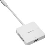 مبدل Mini DisplayPort (Thunderbolt 2) پورت 3 آمازون بیسیک Amazon Basic - استوک (7)
